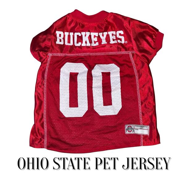 Ohio State Buckeyes College Football Mesh Jersey for DOGS medium - Picture 1 of 4